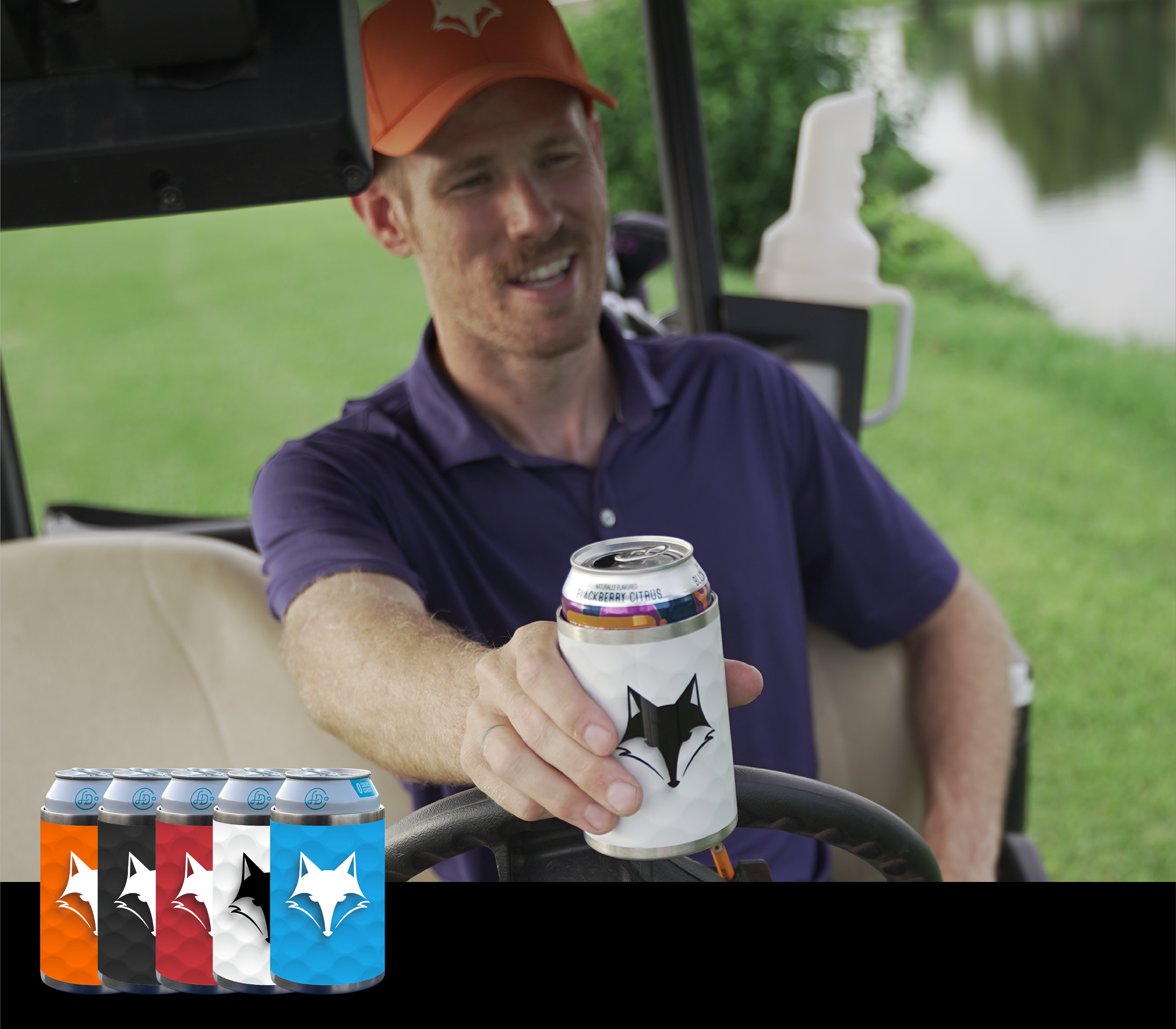 $16 DesertFox Ballin Can Cooler