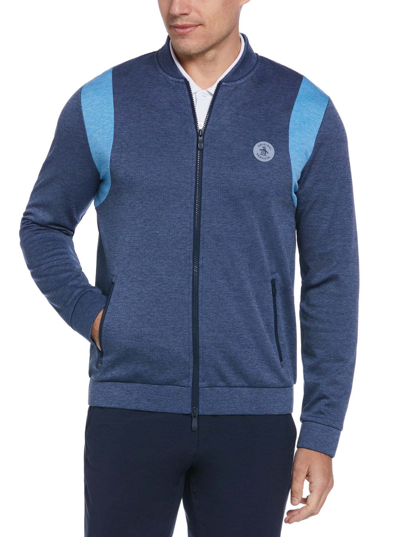 $31 Original Penguin Men’s Color Block 80s Bomber Jacket