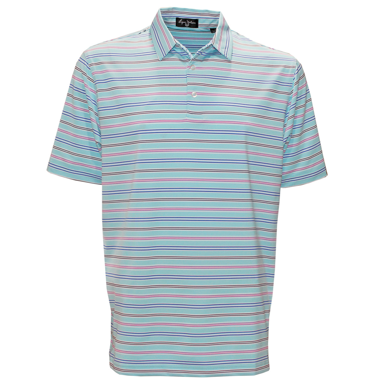 $35 for 2x Byron Nelson Multi Stripe DriWay Golf Polo Shirt