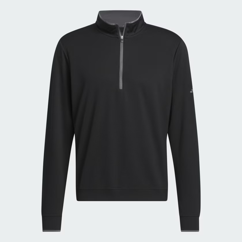 $18 Adidas Golf Lightweight Half-Zip Top