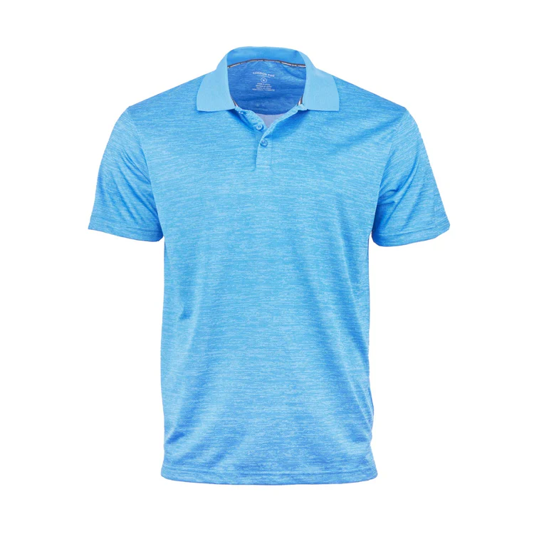 $27 for 2x London Fog Men’s Poly Textured Space Dye Polo