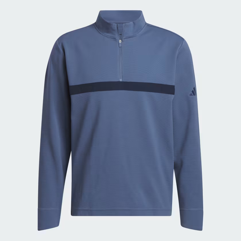 $32 Adidas Golf Ultimate365 Novelty Layer Quarter-Zip Top