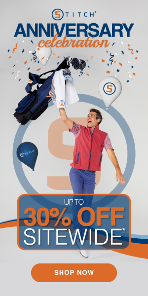 Up to 30% off at Stitch Golf – Anniversary Sale