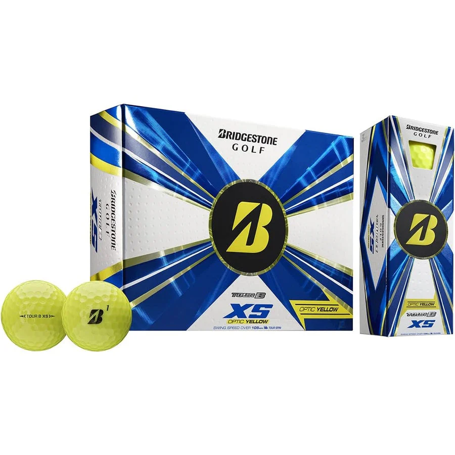 $25 Bridgestone Tour B XS Yellow Balls