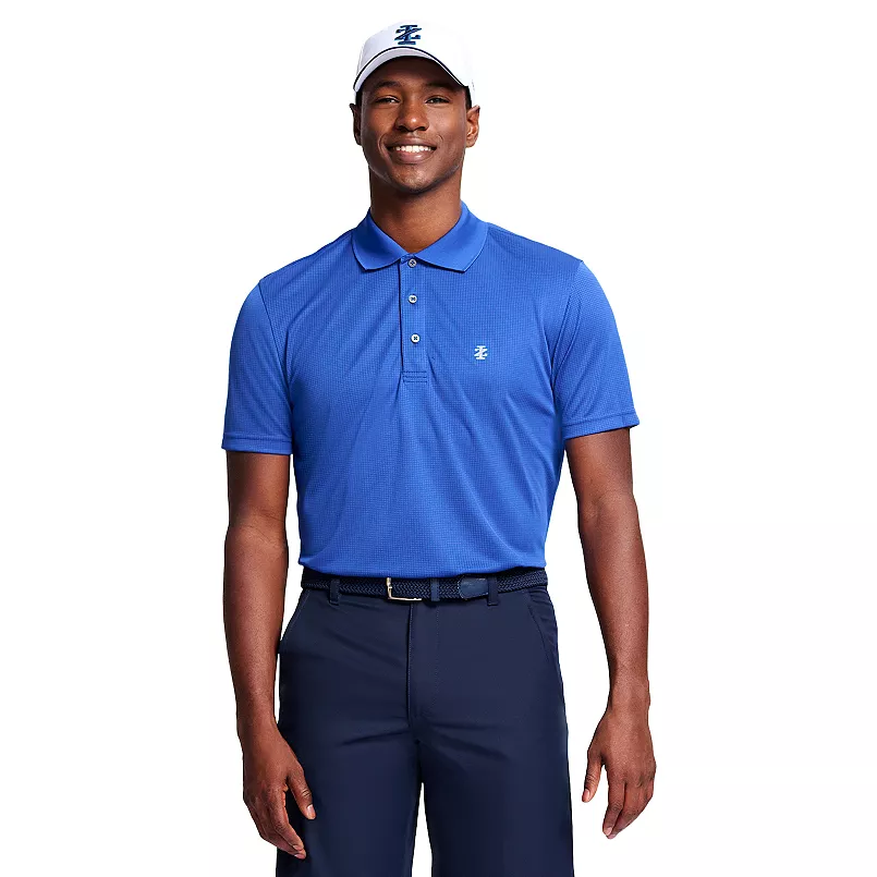$22 Men’s IZOD Golf UPF 15 Grid Polo