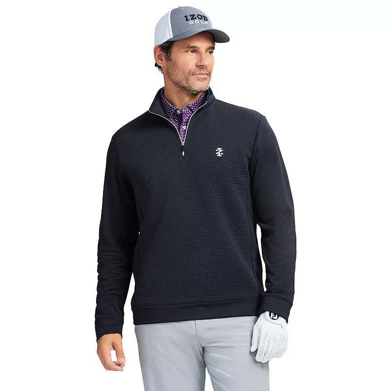 $33 Men’s IZOD Hydrashield Golf Quarter-Zip Jacket