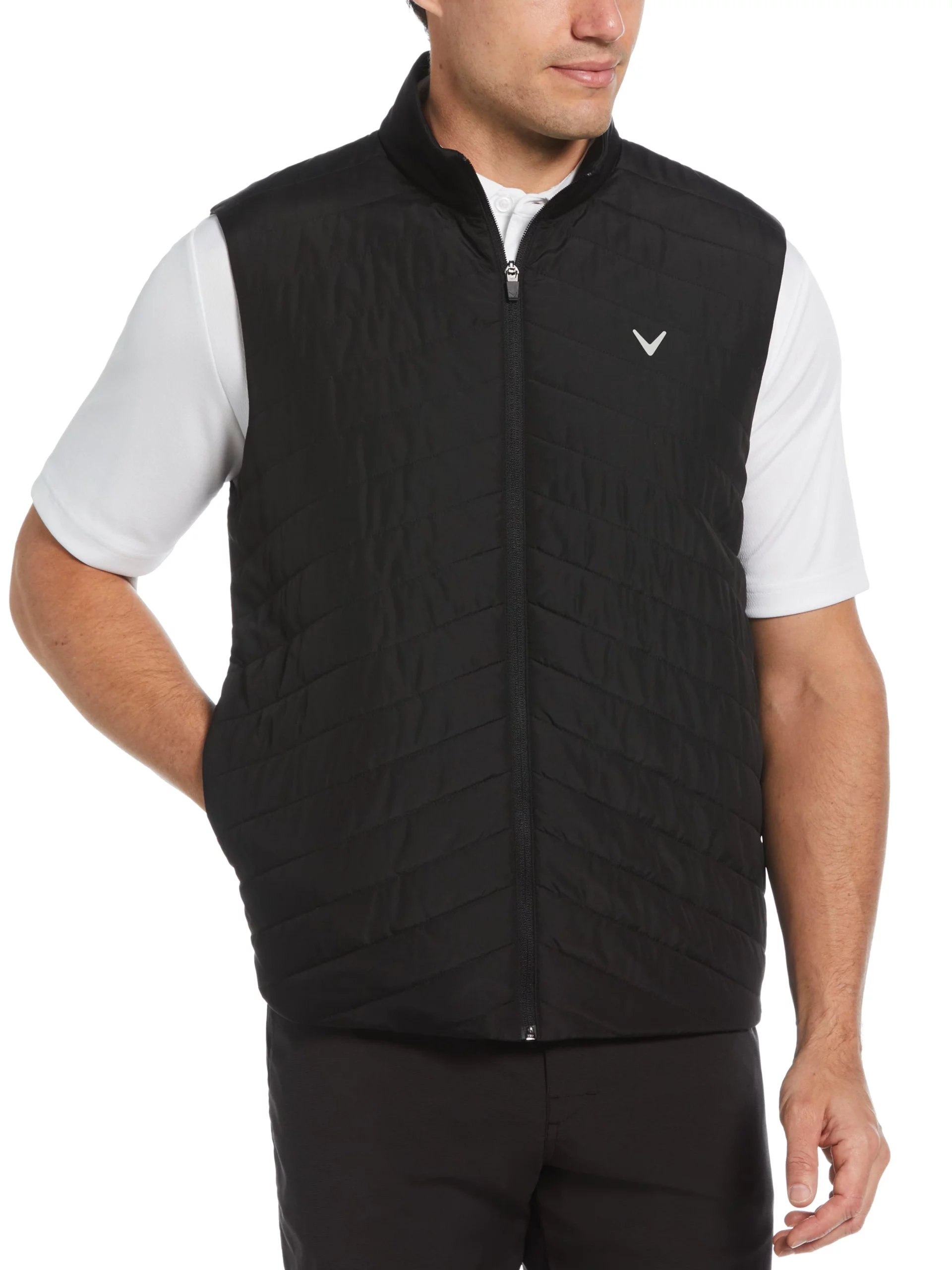 $28 Callaway Apparel Men’s Quilted Puffer Golf Vest