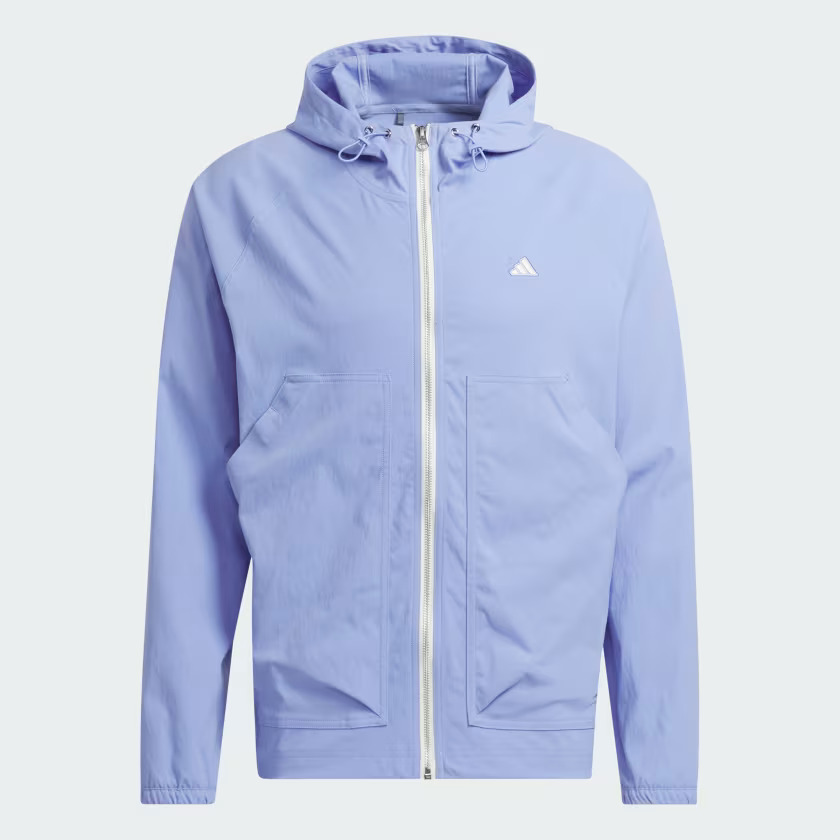 $50 Adidas Go-To Utility DWR Full Zip Jacket
