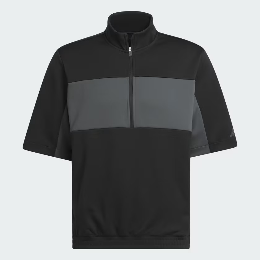$50 Adidas Men’s Golf Ultimate365 Short Sleeve Half-Zip Pullover