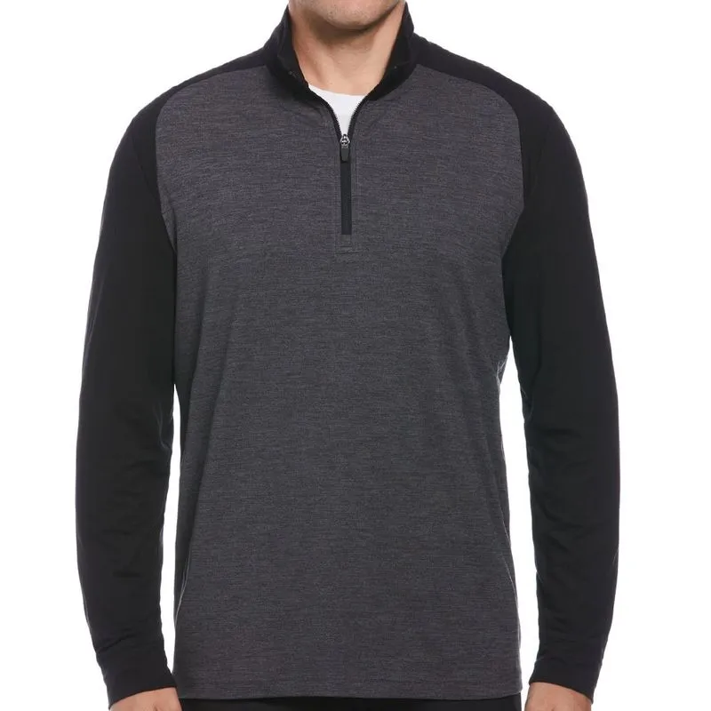 $14 Ben Hogan Men’s Lux Touch 1/4 Zip Blocked Pullover