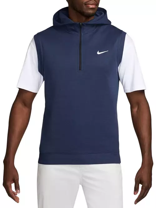 $70 Nike Men’s Tour Hooded 1/2 Zip Golf Vest