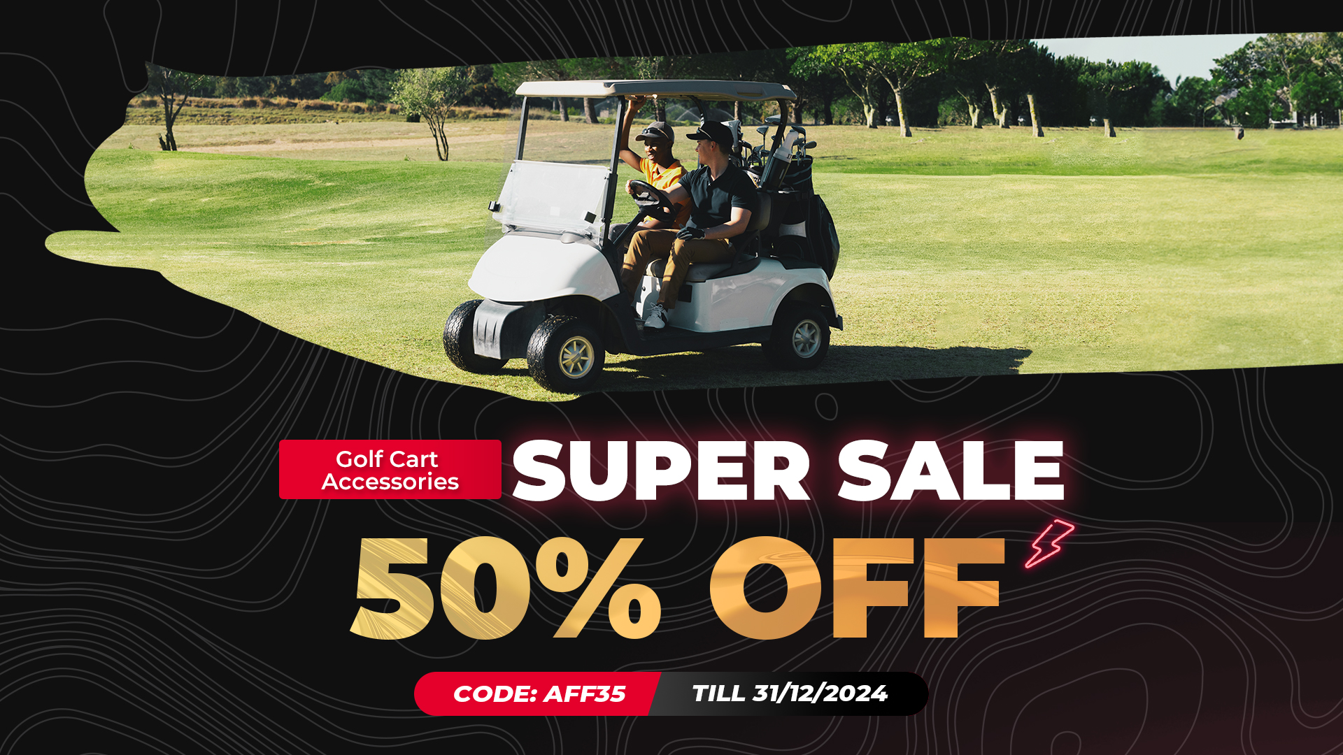 50% Off Golf Accessories at Kemimoto