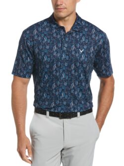 $30 Callaway Apparel Men’s Linear Cocktail Polo Shirt