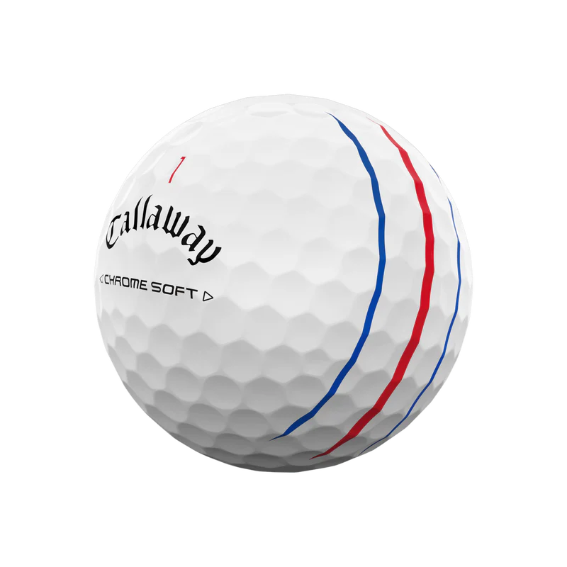$55 for 2x Dozen Callaway Chrome Soft Triple Track Golf Balls