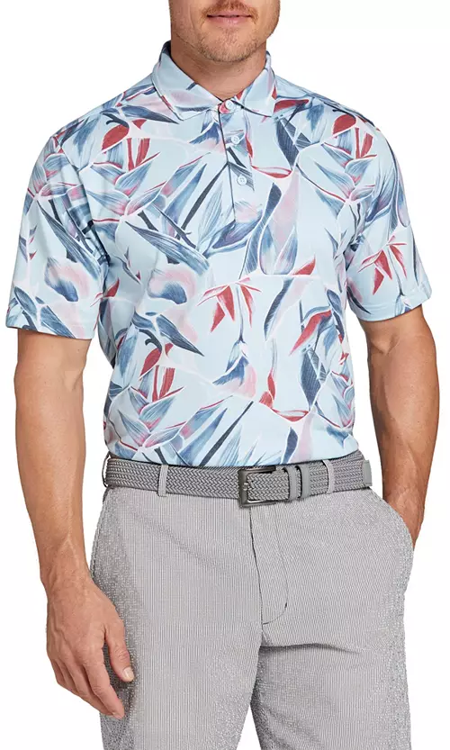 $20 for 2x Walter Hagen Men’s Clubhouse Airbrush Print Golf Polo