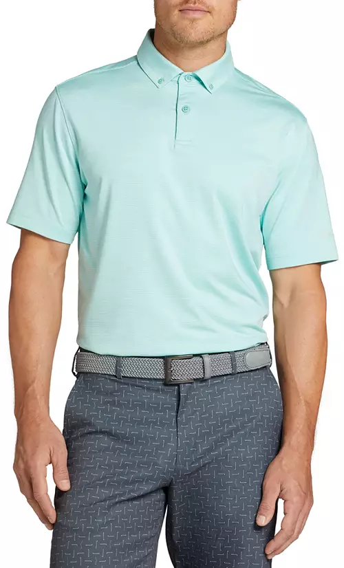 $30 Walter Hagen Men’s Performance 11 Championship Stripe Short Sleeve Golf Polo