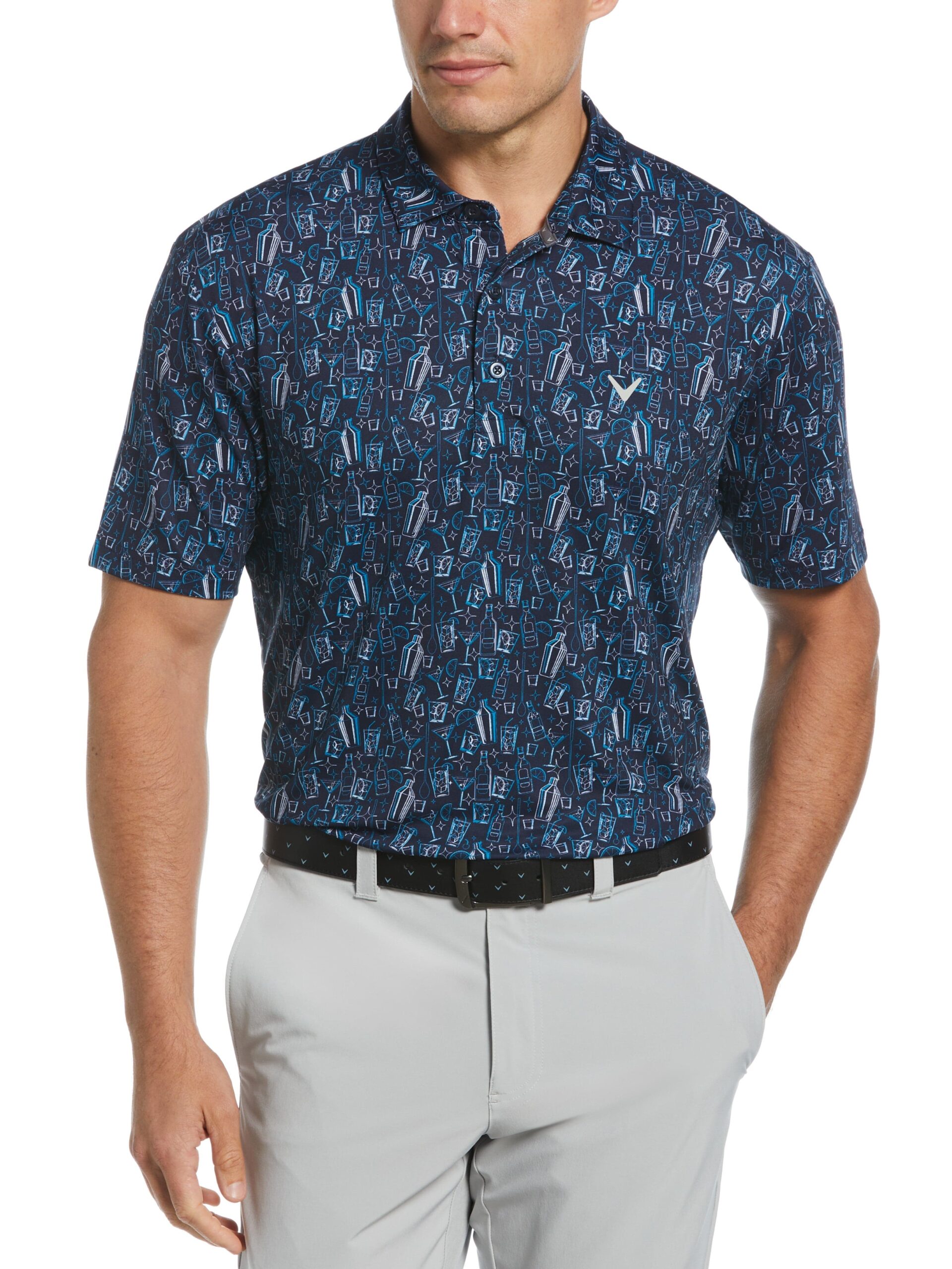 $27 Callaway Men’s Linear Cocktail Polo