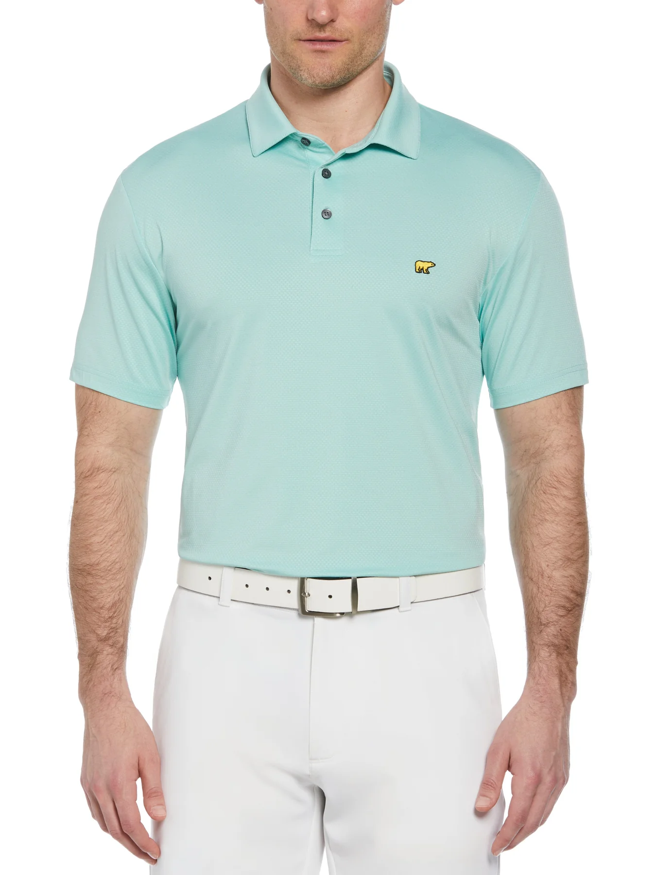 $20 Jack Nicklaus Short Sleeve Solid Texture Polo