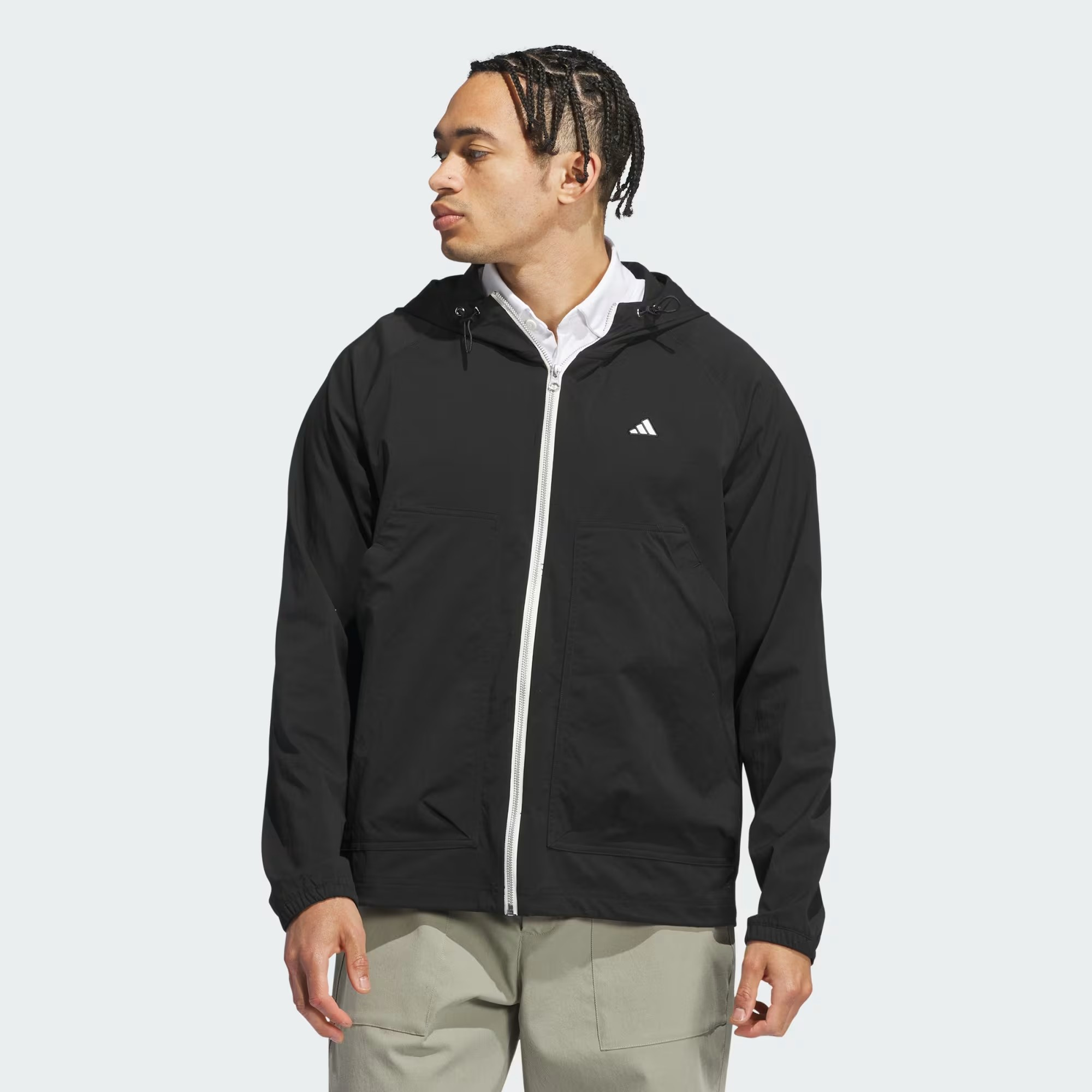 $42 Adidas Go-to Utility DWR Full Zip Jacket