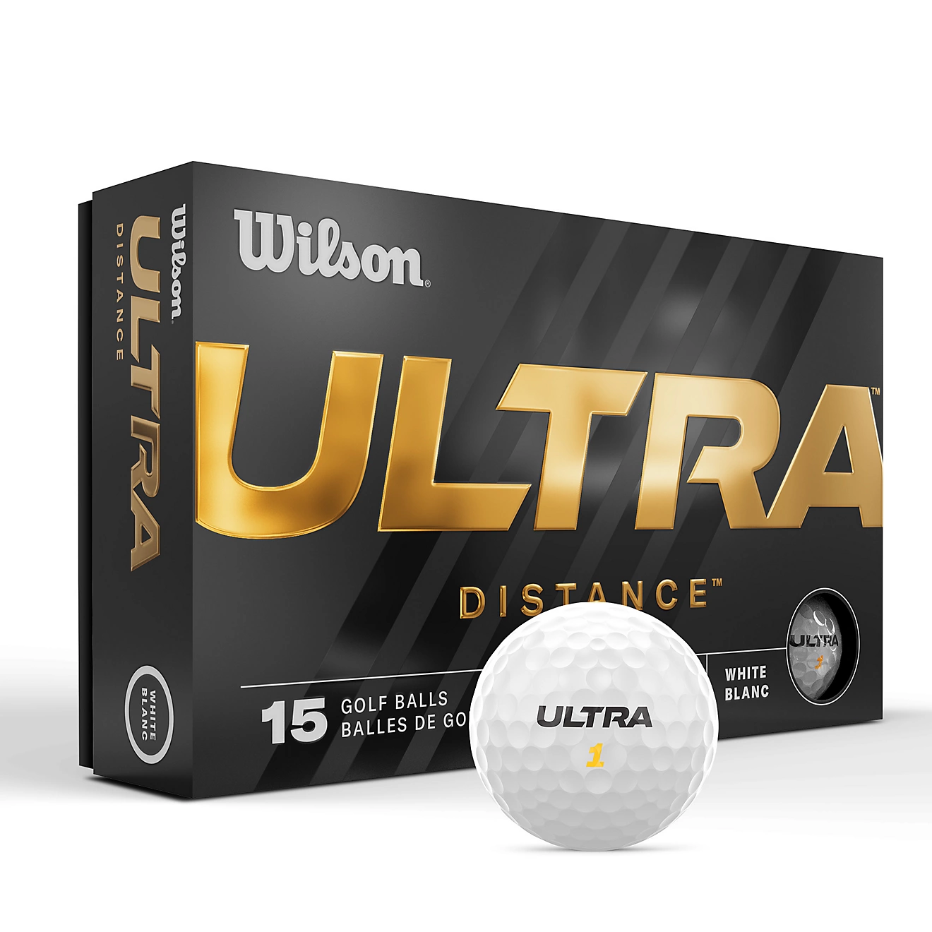 $10 15-Pack Wilson Ultra Distance Golf Balls