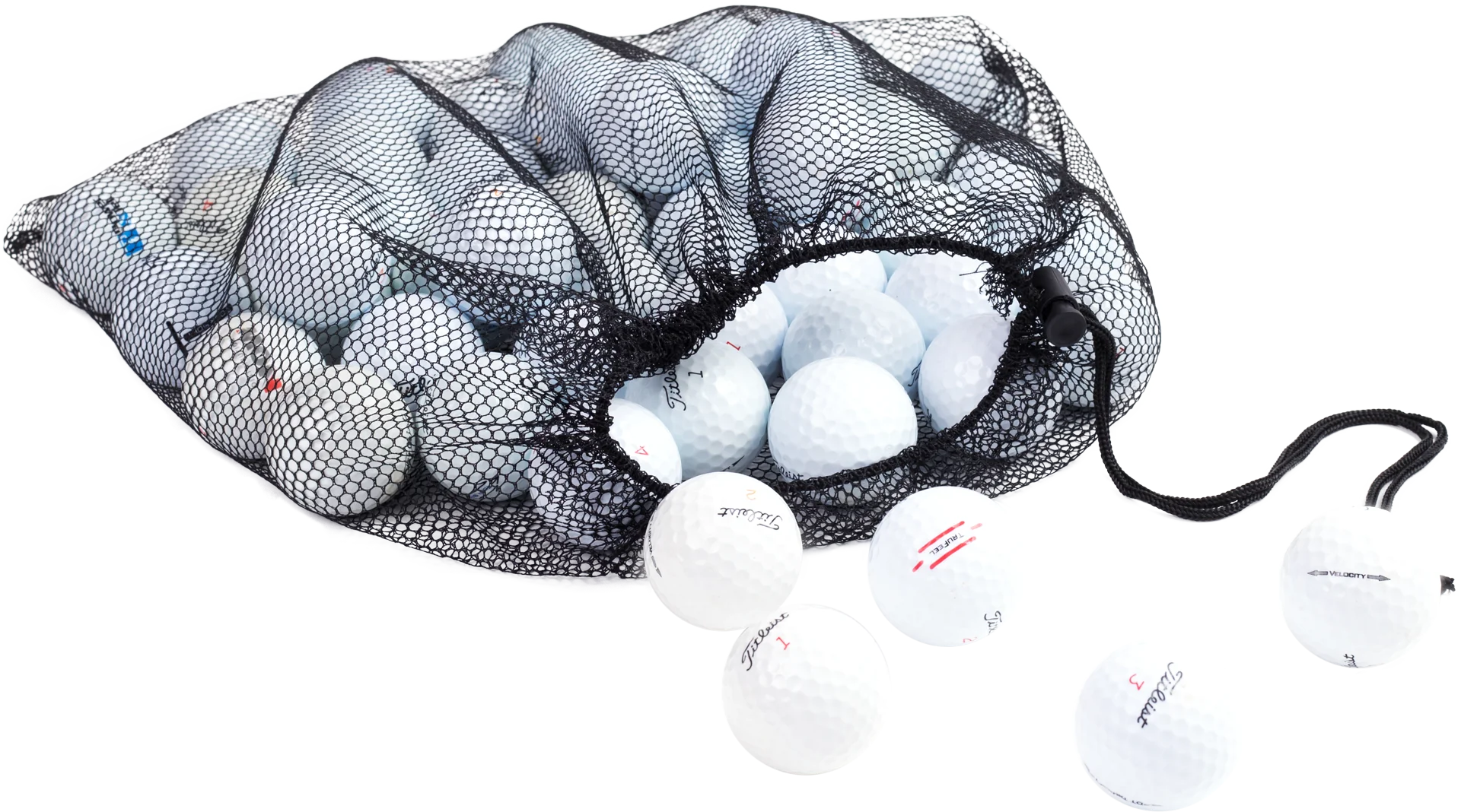 $36 for 48 Titleist Golf Ball Mesh Bag Mix (Good Condition)