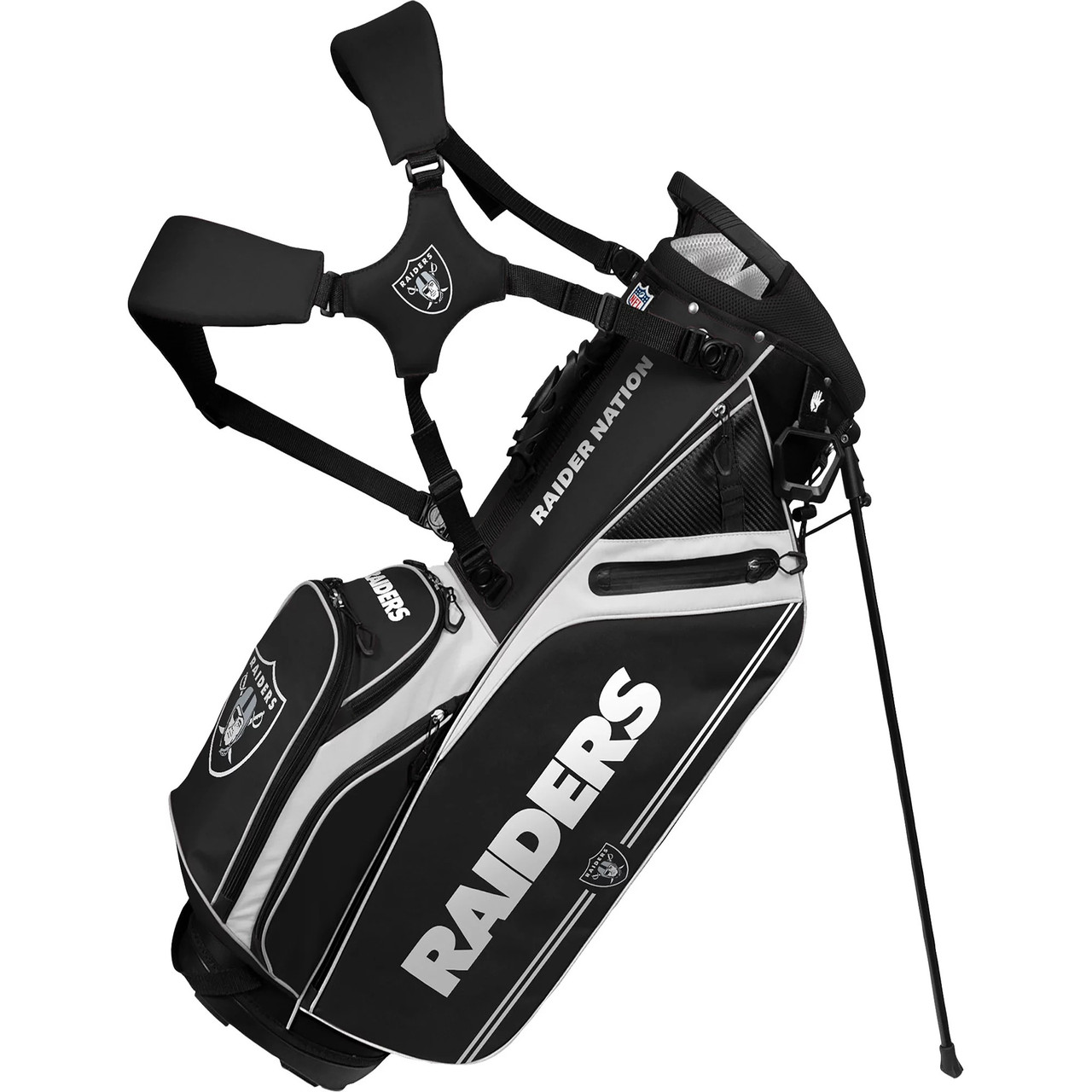$190 Team Effort Golf NFL Caddie Carry Hybrid Bag