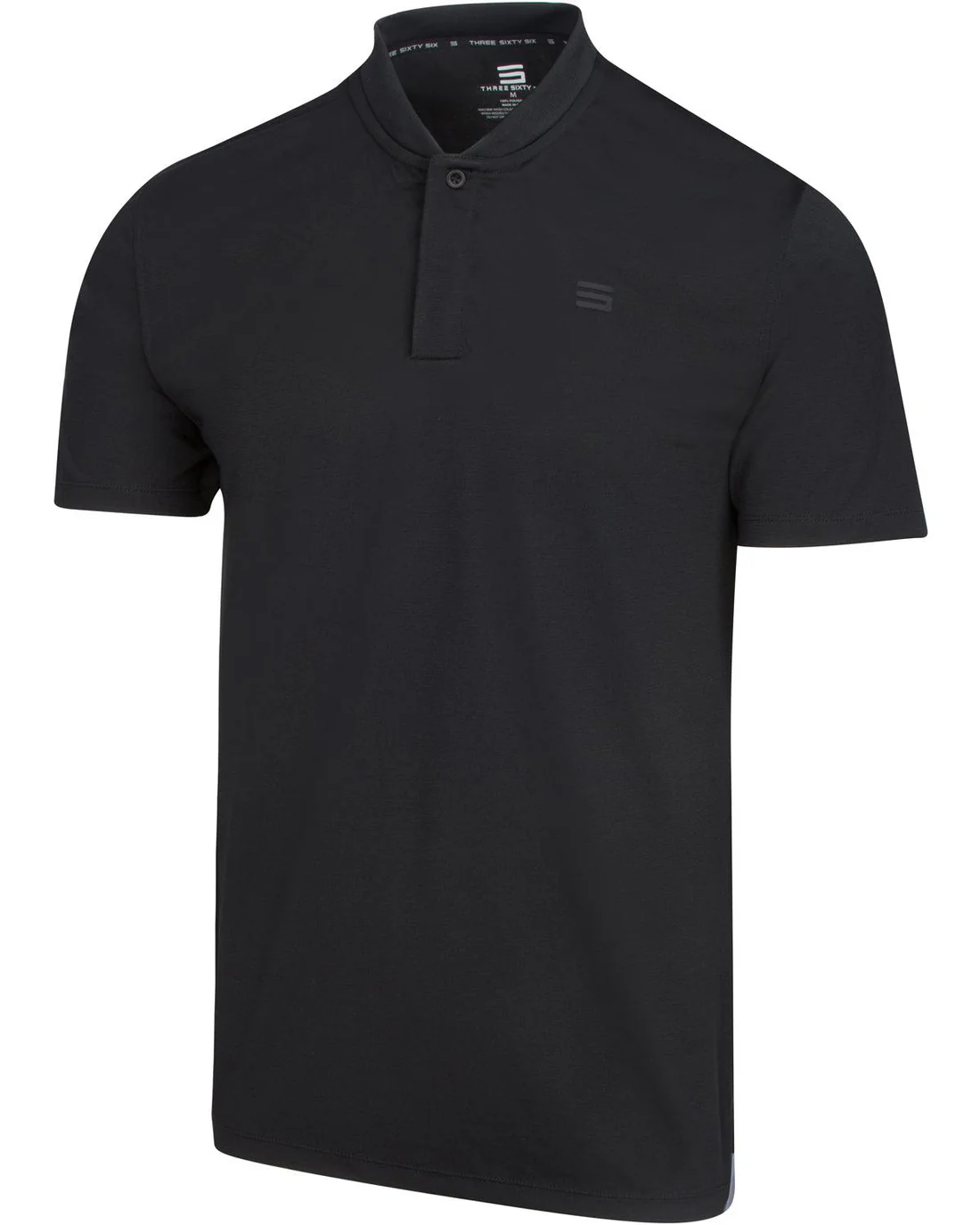 $20 Three Sixty Six Solid Collarless Golf Polo