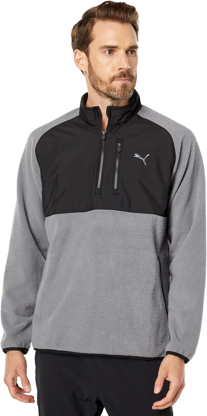 $36 Puma Sherpa 1/4 Zip Pullover