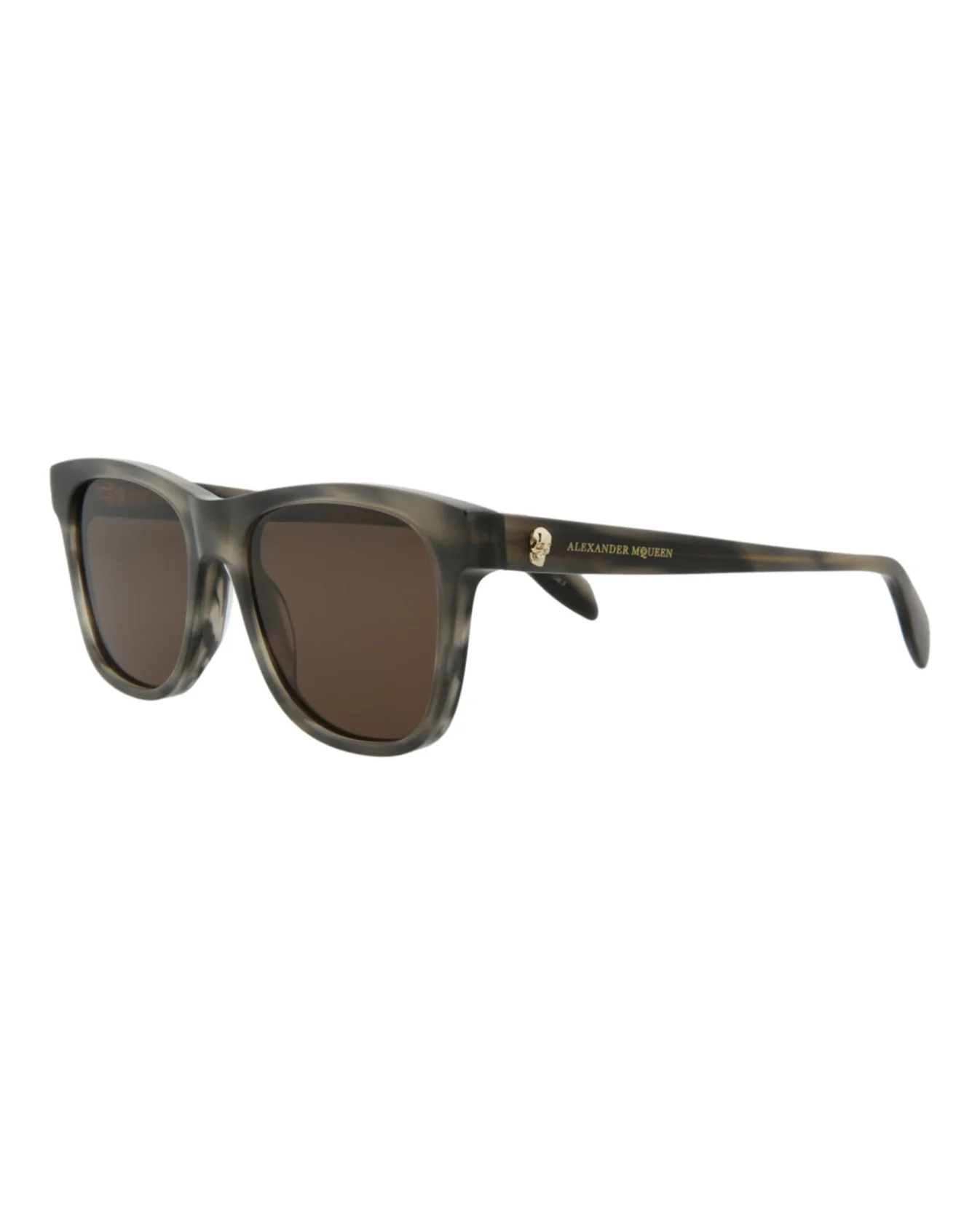 $103 Alexander McQueen Square Frame Sunglasses