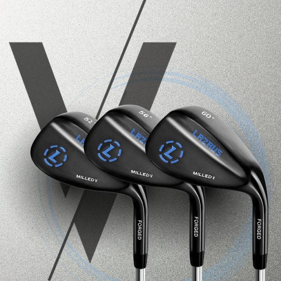 $147 Lazrus Milled V Wedges Set (Brand New)