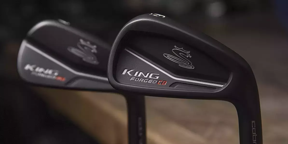 $450 Cobra King Forged CB Black Iron Set (Brand New)