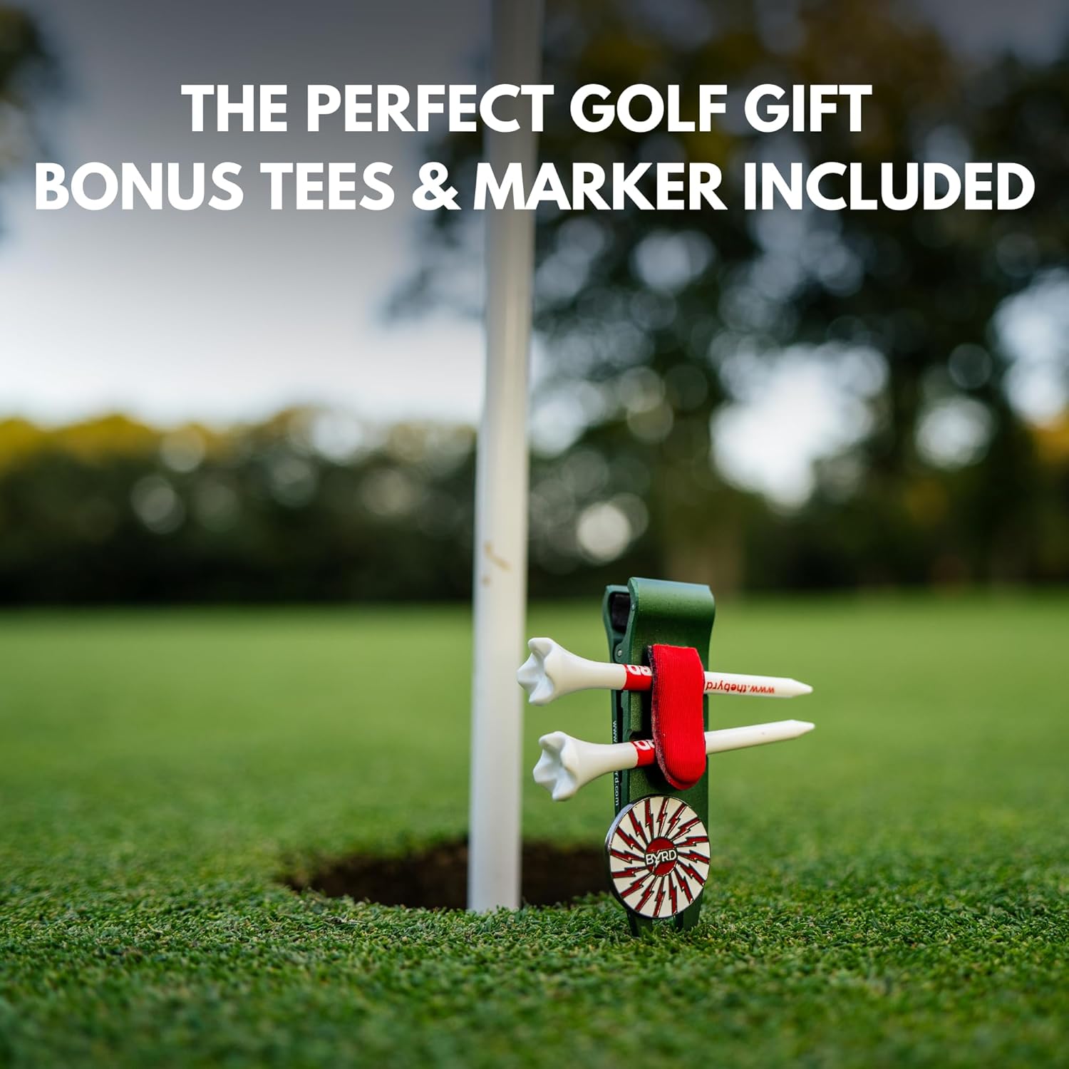 $15.57 The Byrd Golf Divot Clyp Tool (Free Tee + Ball Marker)