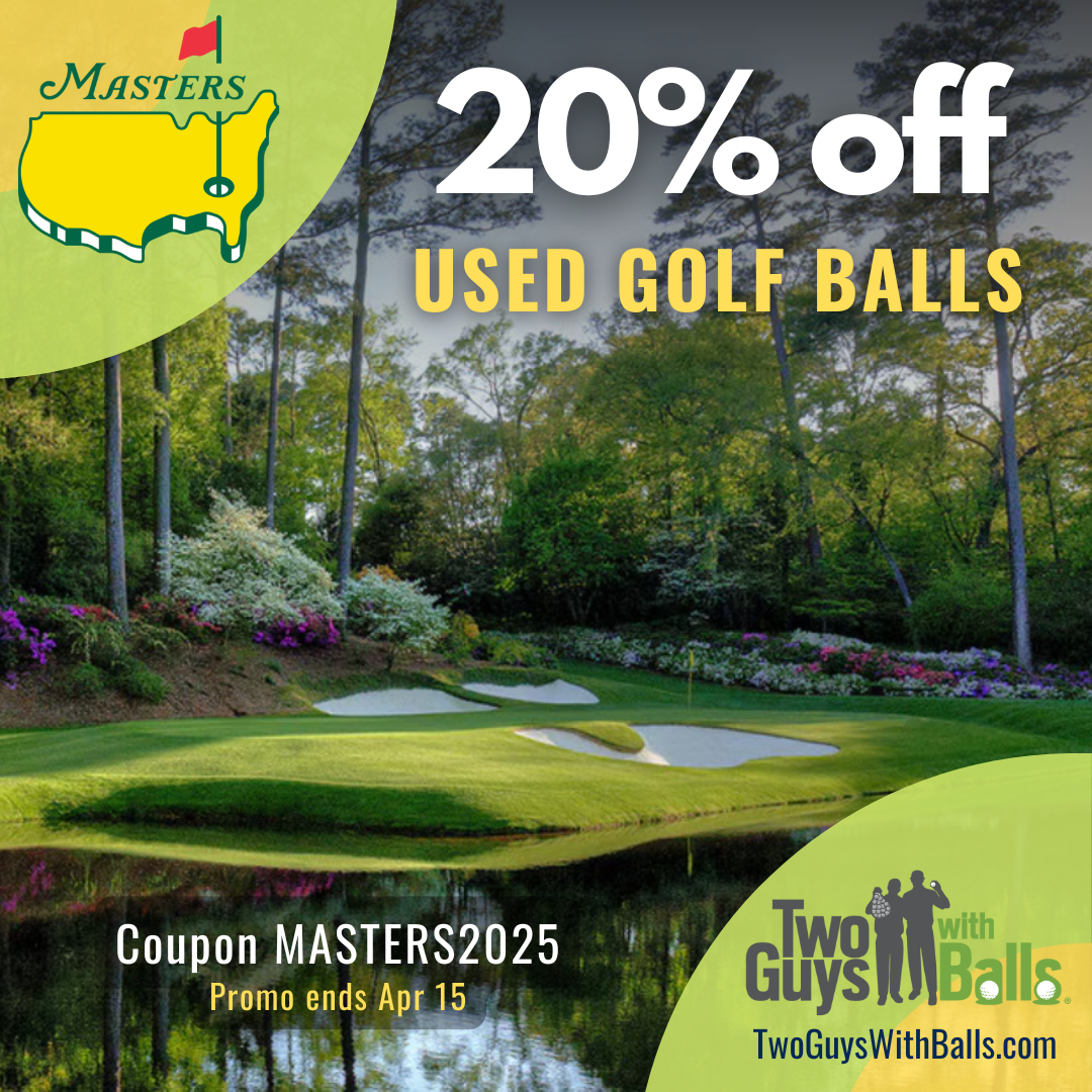 Up to 20% Off Used Golf Balls from Two Guys with Balls