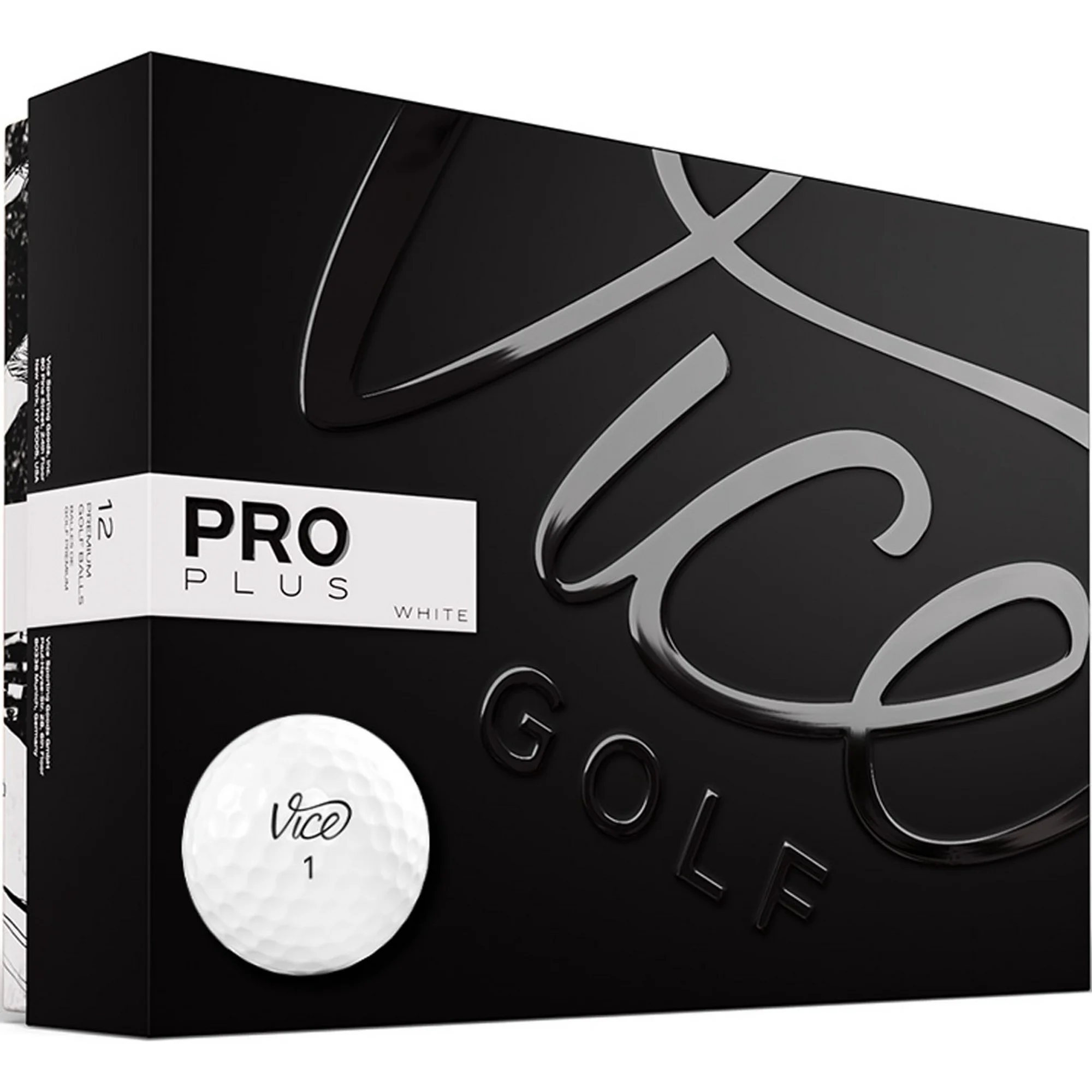 $35 Vice Pro Plus Golf Balls (1x Dozen)