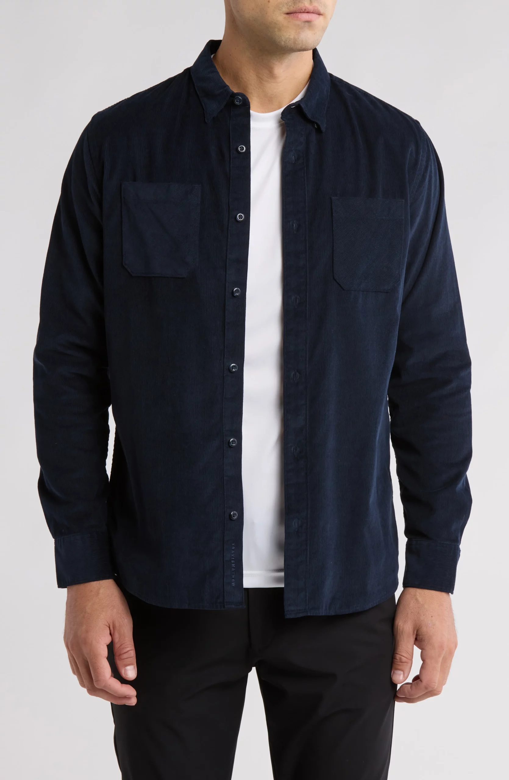 $30 TravisMathew Cotton Button-Up Shirt