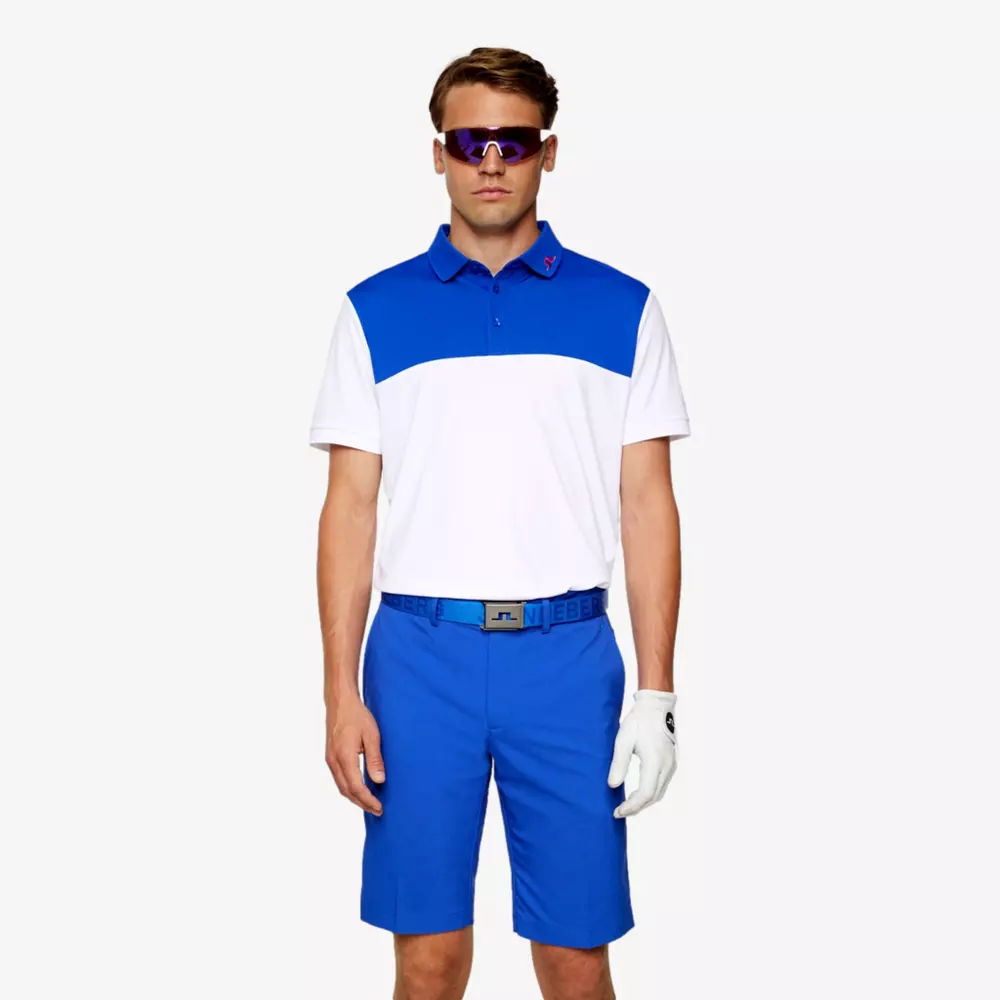 $54 J. Lindeberg Jeff Reg Fit Short Sleeve Polo Shirt