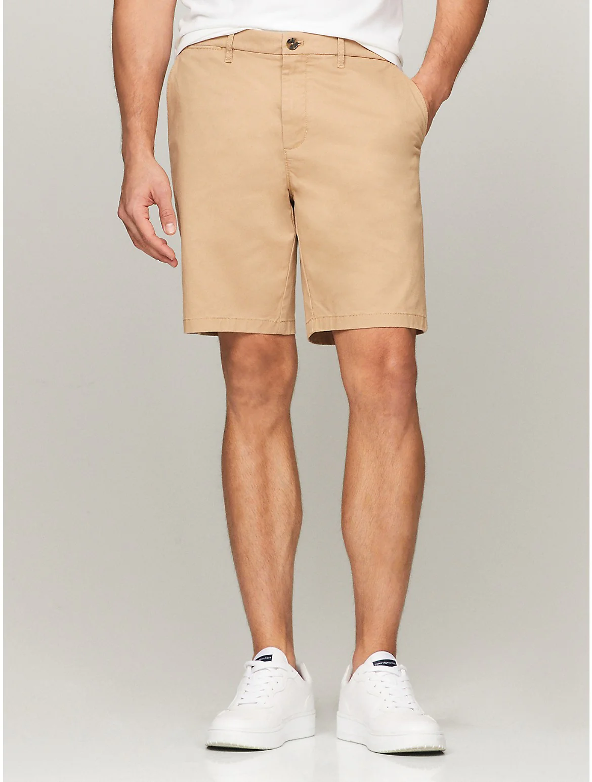 $28 Tommy Hilfiger Straight Fit Twill 9″ Chino Short