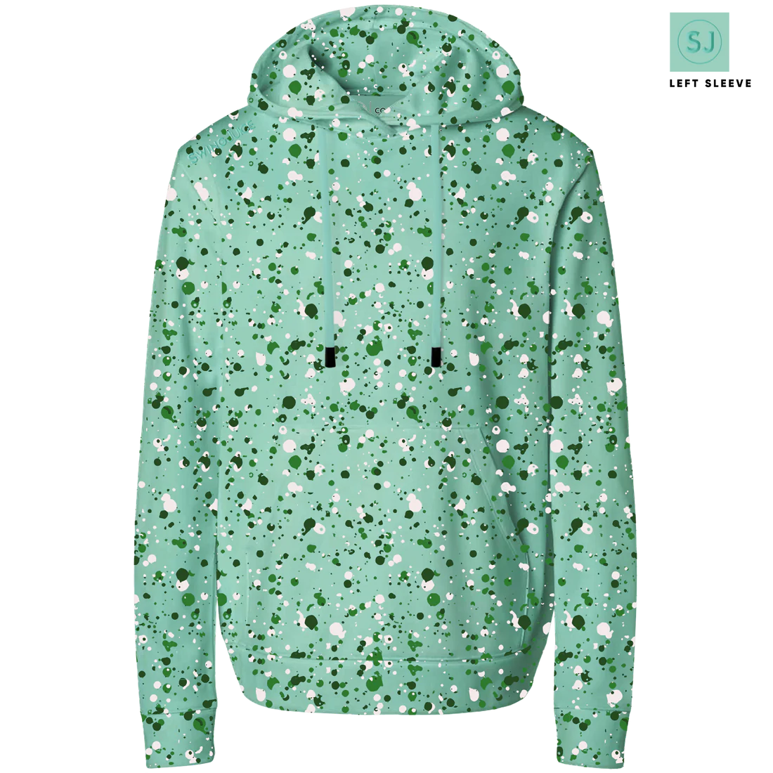 $83 SwingJuice Golf Splatter Performance Hoodie