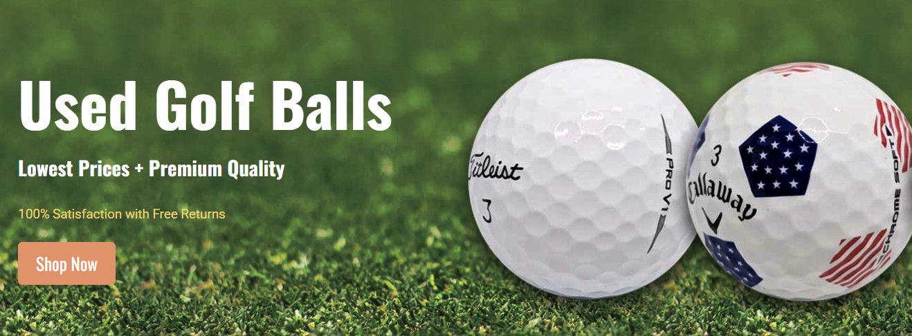 15% Off Used Golf Balls from Two Guys with Balls
