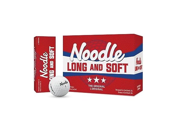 $22 for 24 TaylorMade Noodle Golf Balls (Brand New)
