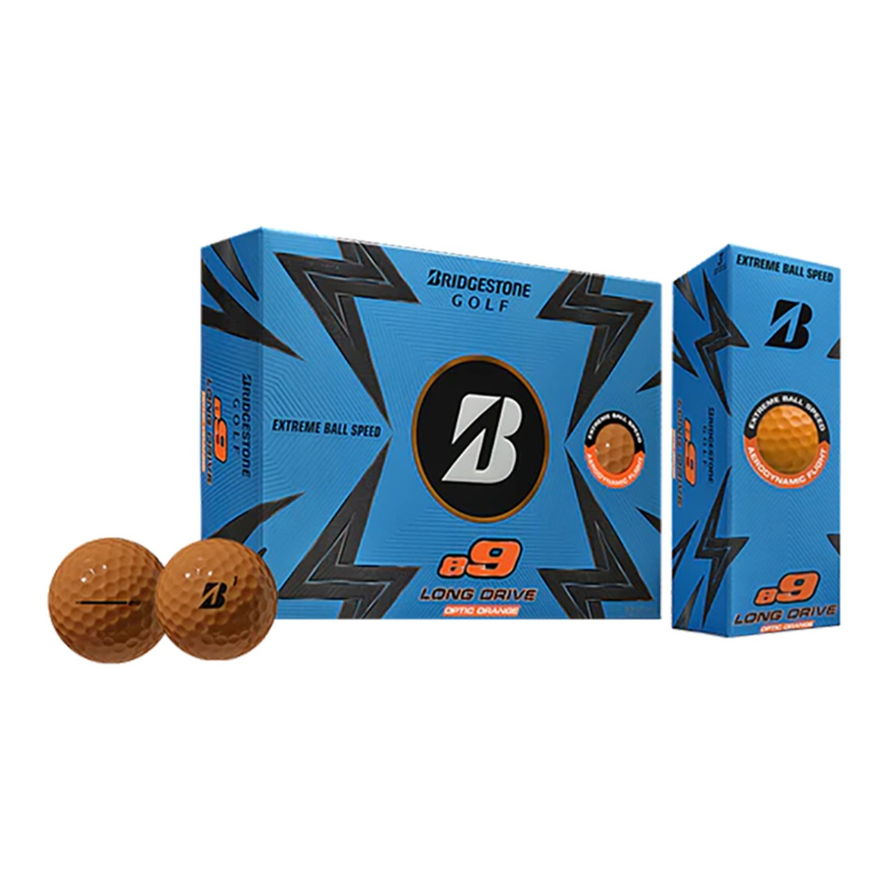 $11 for 1 Dozen Bridgestone e9 Long Drive Optic Golf Balls (Brand New)